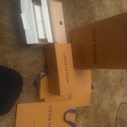 Louis Vuitton Bag, Perfume Boxes
