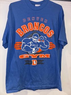 Men’s large Denver broncos single stitch vintage t shirt