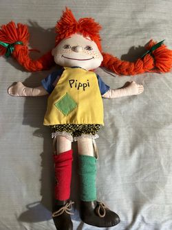 Pipi long stalking 1980’s doll