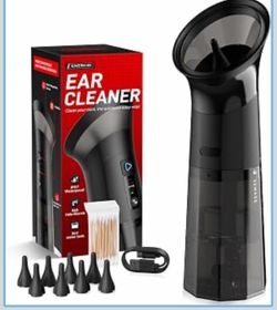 Upgraded Electric Ear Wax Removal Kit - Water Temperature Sensor & One-Piece Waste Tank
