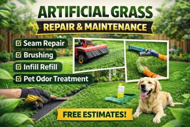 Artificial Grass Repair And Maintenance 