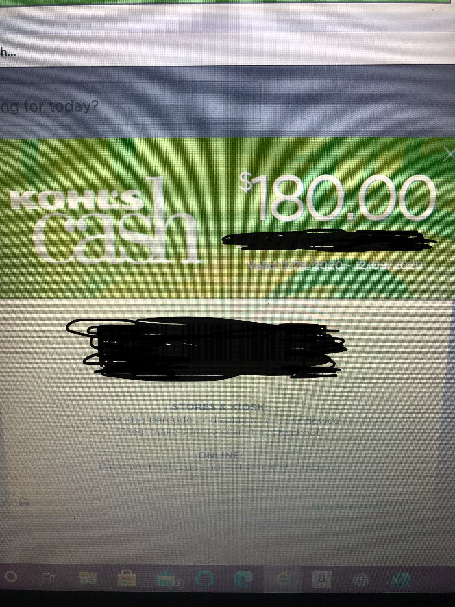 Kohls Cash
