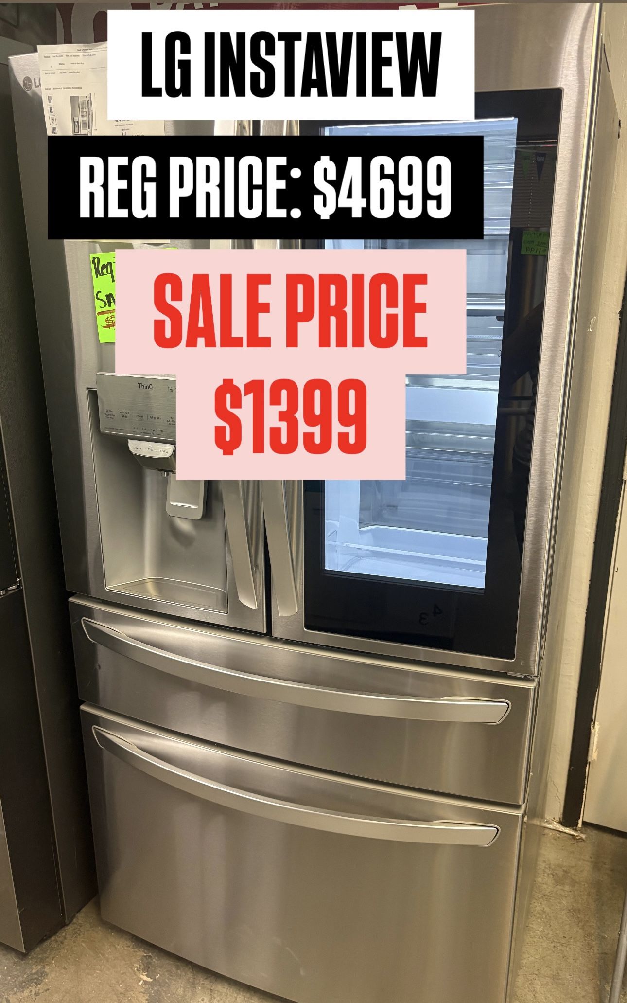 Lg Instaview Refrigerator 