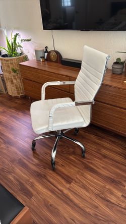 White office chair $55