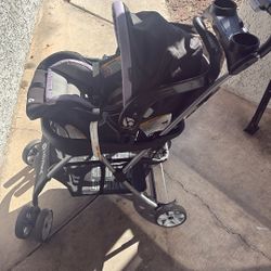 Baby Trend Car Seat And Snap And Go Stroller