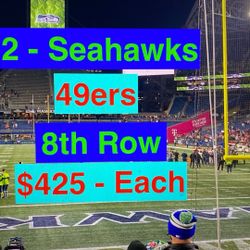 Seahawks 49ers Tickets 