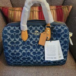 COACH Rowan Large Satchel Bag (BRAND NEW)