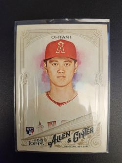 2018 Ohtani RC Allen & Ginter