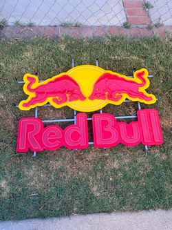 Red Bull sign