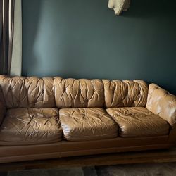 Leather Couch