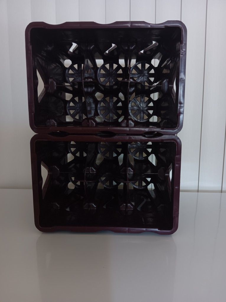 Wine Bottle Stackable Storage And Carry