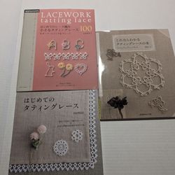 Japanese Tatting Lace Lesson Books