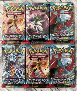 Pokemon Paradox Rift Booster Pack Singles Bundle