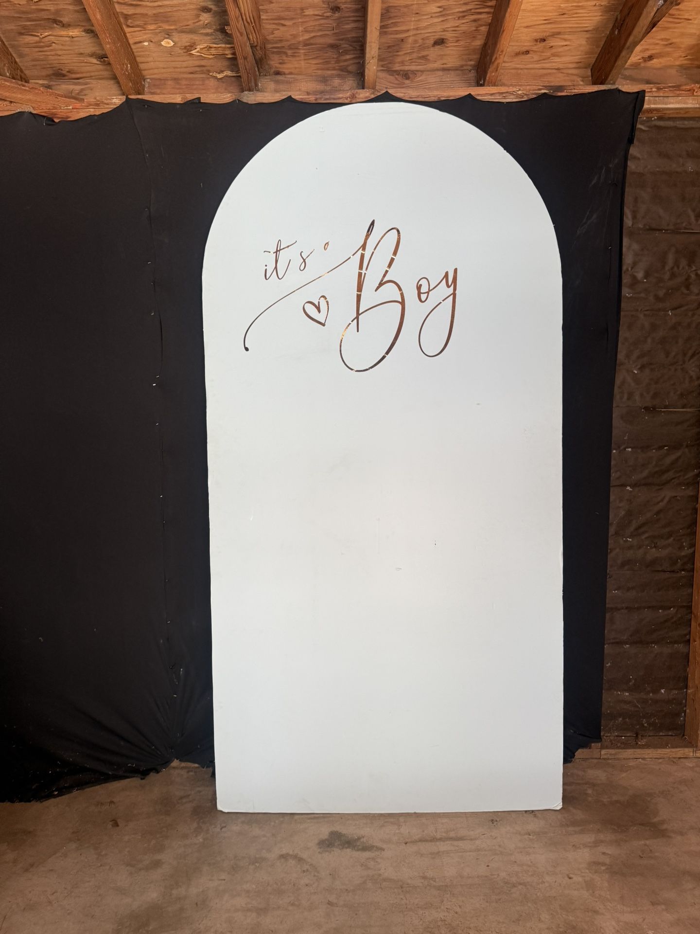 Baby Shower Backdrop Arch Decoration Baby Blue