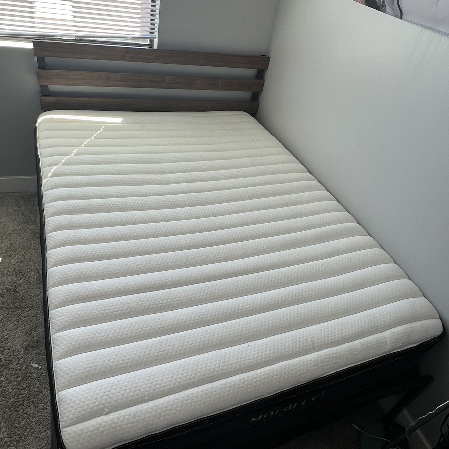 Full Sized Mattress And Bed Frame 