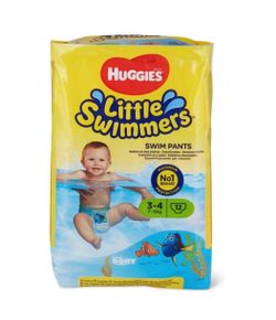 Huggies Little Swimmers Disposable Swim Pants, Small (15lb-34lb.), 12-Count BRAND NEW /NEW Retails $19.99