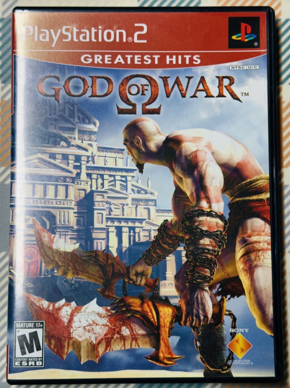 God of War - Playstation 2 PS2 Complete Tested Game Greatest Hits Adult Owned
