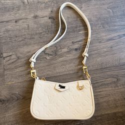 Women’s White Shoulderbag Hand Bag