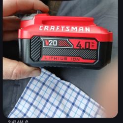 Craftsman 20v 4amp Battery