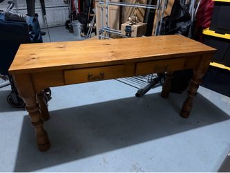 Wood table