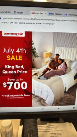Mattress Firm July 4 Sale