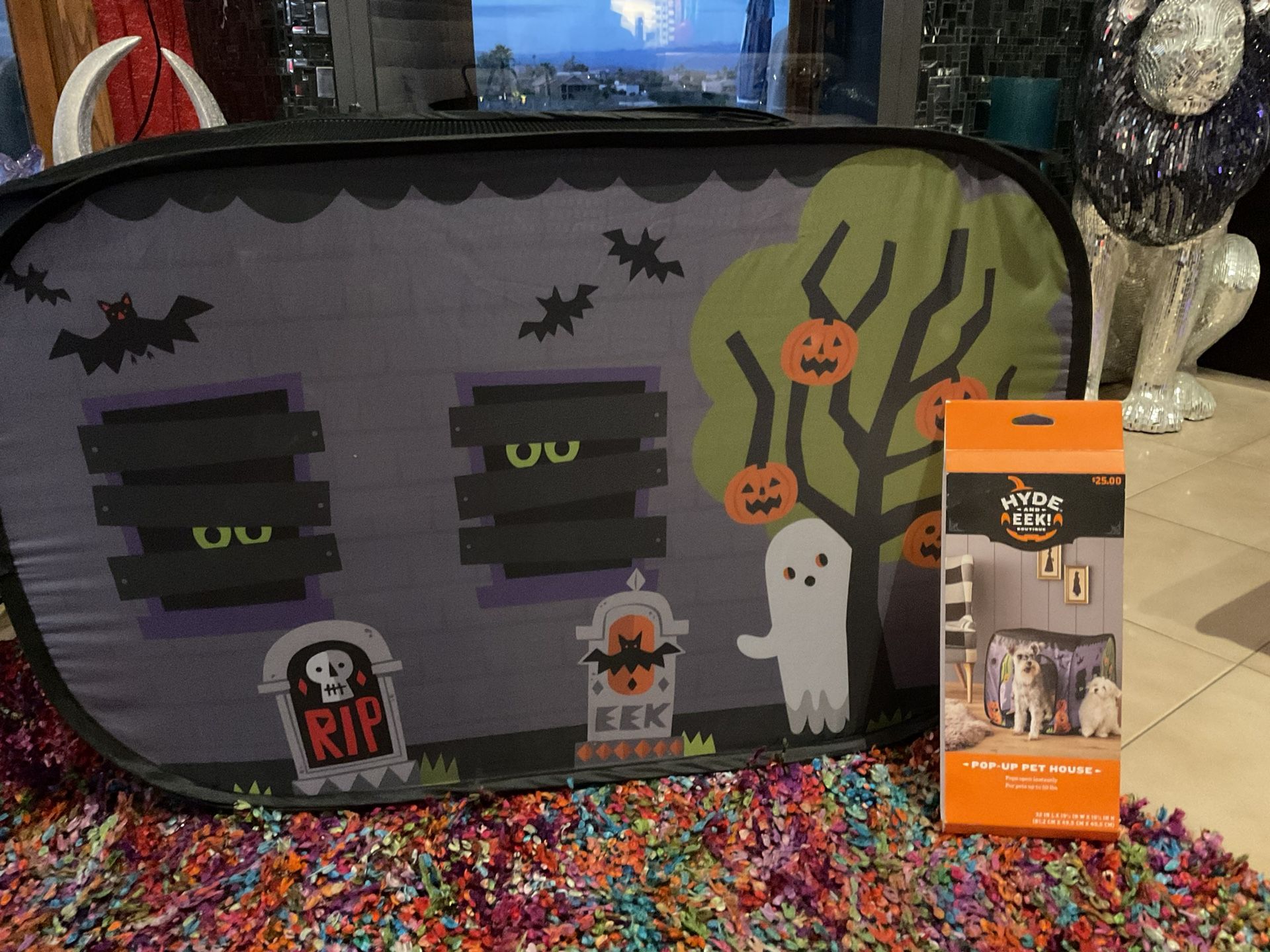 Halloween Pet Or Small Child Foldable House  Or Tent