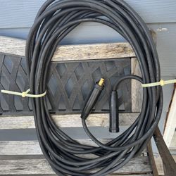 Black welding Cable 