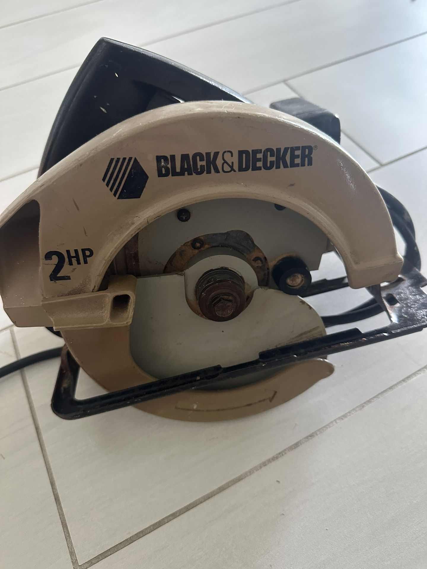 Black & Decker Circular Saw – 2HP – 7 1/4” Blade – $30