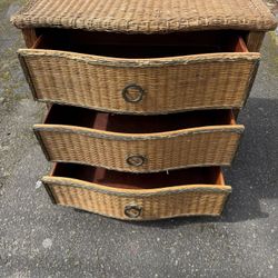 Wicker Dresser