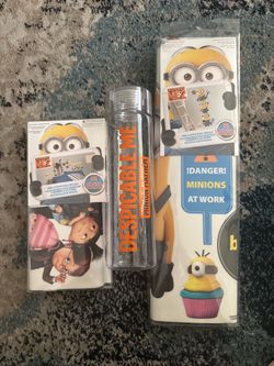 Despicable Me Minion Mayhem Water Bottle and Wall Decals