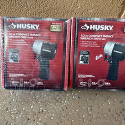1/2” Compact Impact Wrench 500 Ft-lbs Air Compressor 