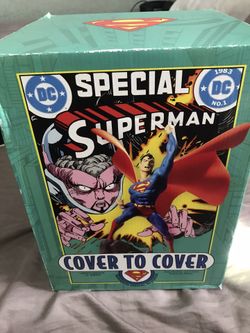 DC Direct 2006 Special Superman Cover To Cover #1 Statue L/E 652/2200 NIB