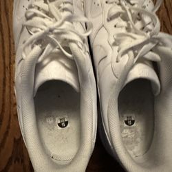 Size 15 Nike Air Force 1s (White)
