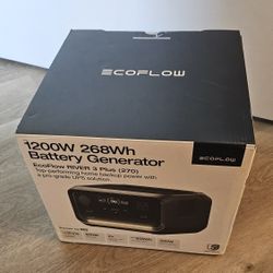 New Ecoflow River 3 Plus 1200W 268Wh battery generator