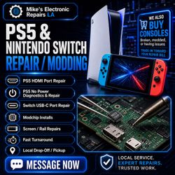 PS5 HDMI / No Power Repair – Local Drop-Off