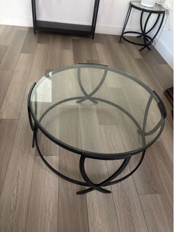 Glass table
