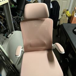 Beautiful Pink Ergonomic Chair 