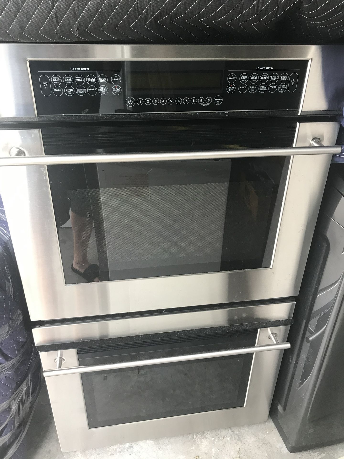 Double Oven GE 30" Stainless GE Monogram Model zmc1095sf for Sale in