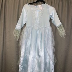 Cinderella dress Halloween costume 7-8 B-1