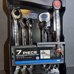 Power Torque 7 Pc Wrench 