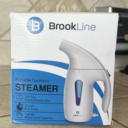 Brookline Streamer For Clothes 180ML - Portable Garment Steam Iron (New)