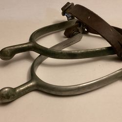 Star Steel Silver Spurs