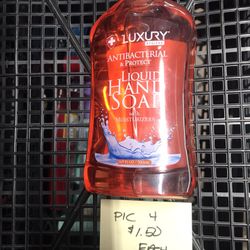 Hand Soap $1.50 Each 
