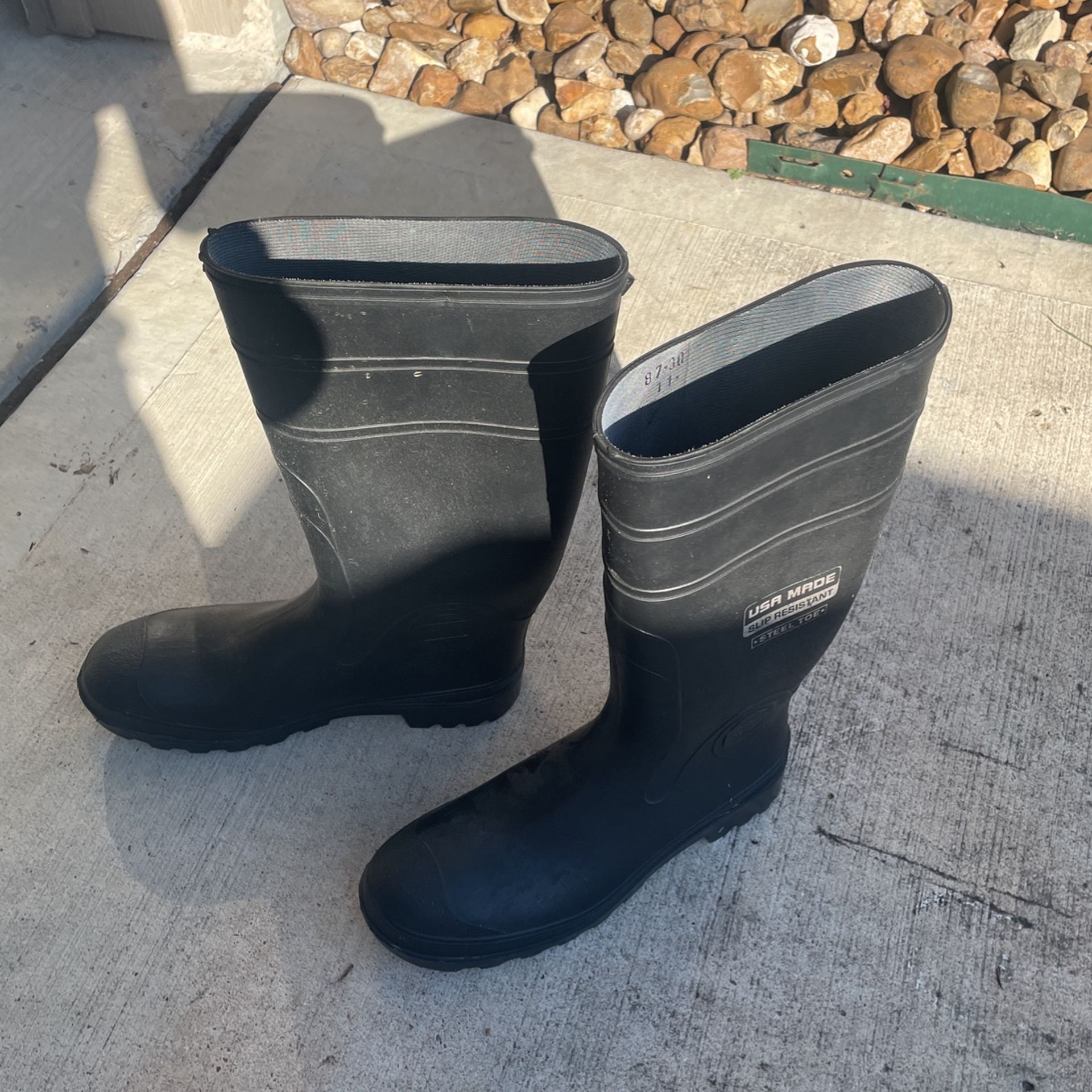 Rubber Waterproof Boots For Men