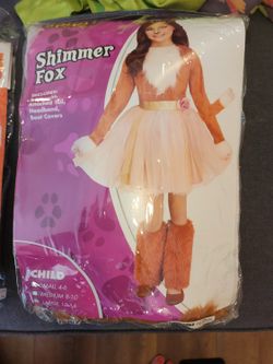 Kids Fox Costume Size 12-14