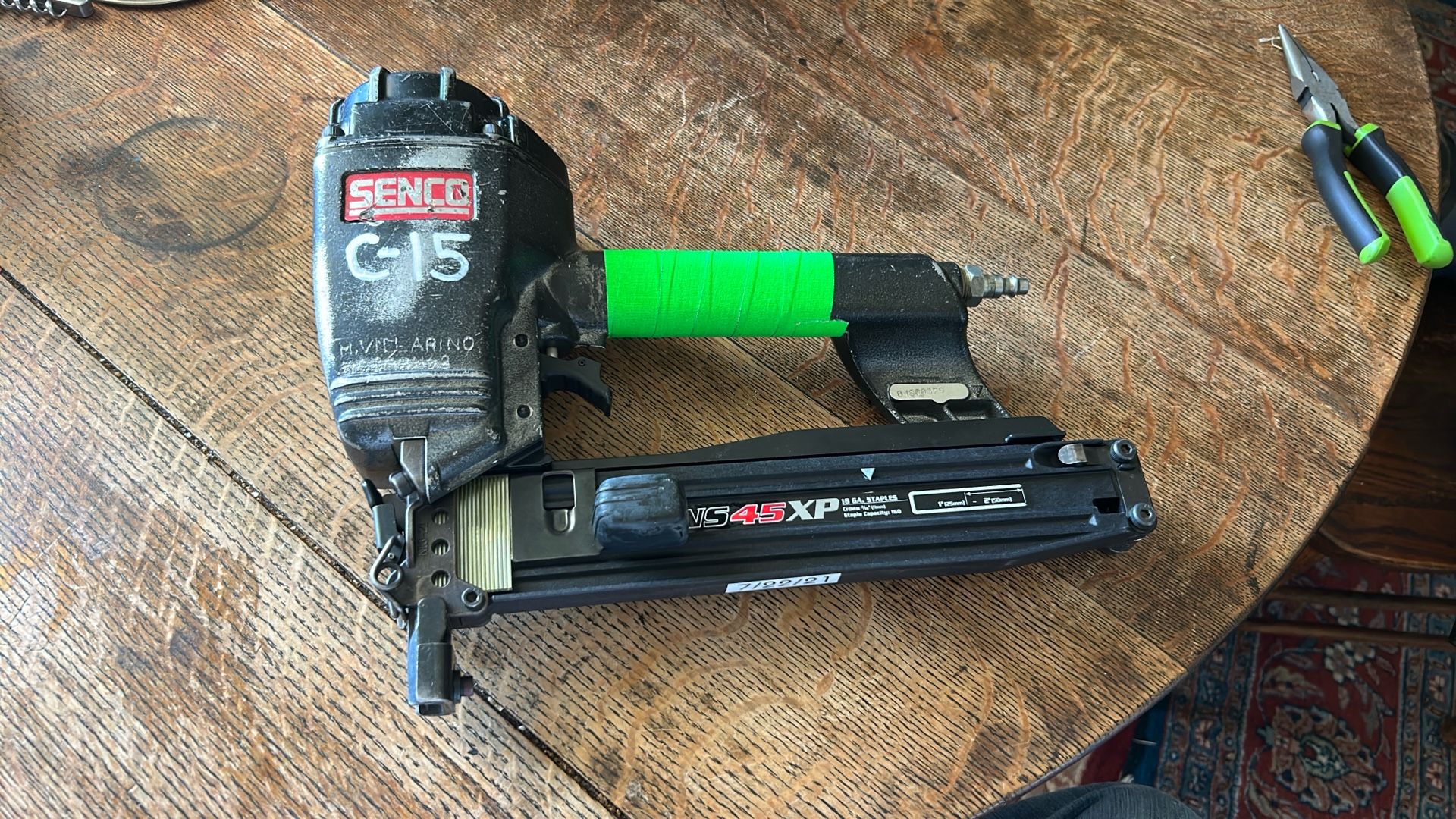 Senco SNS45XP Heavy Duty 16 Gauge 7/16" Crown Pneumatic 1 inch and 2 inches