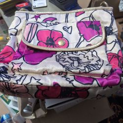 Floral Poppy Coach Purse 