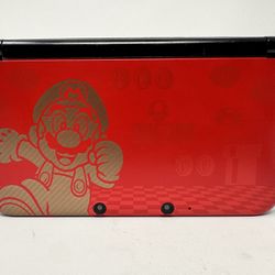 Nintendo 3DS XL Red Super Mario Bros. 2 Gold Edition Handheld