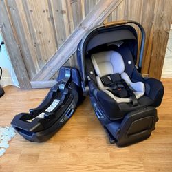 Nuna Infant Car Seat With Extra Base