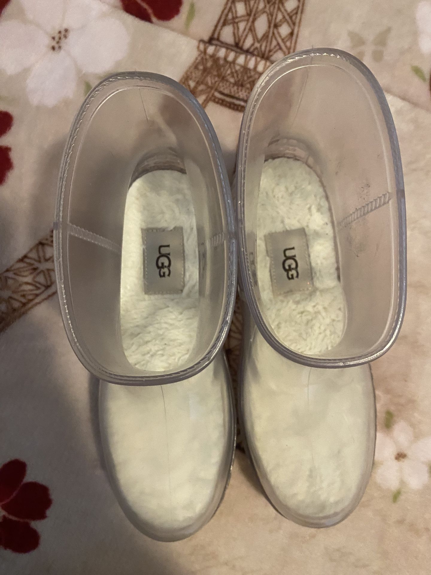 UGG Drizlita Clear waterproof rain boots